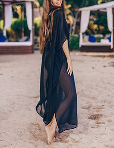 Black Kaftan Dress, Black Kaftan Dress, Long Boho Dress