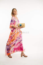 Load image into Gallery viewer, Casual Ladies Loose Long Dresses Maxi Printed Holiday Beach Dress
