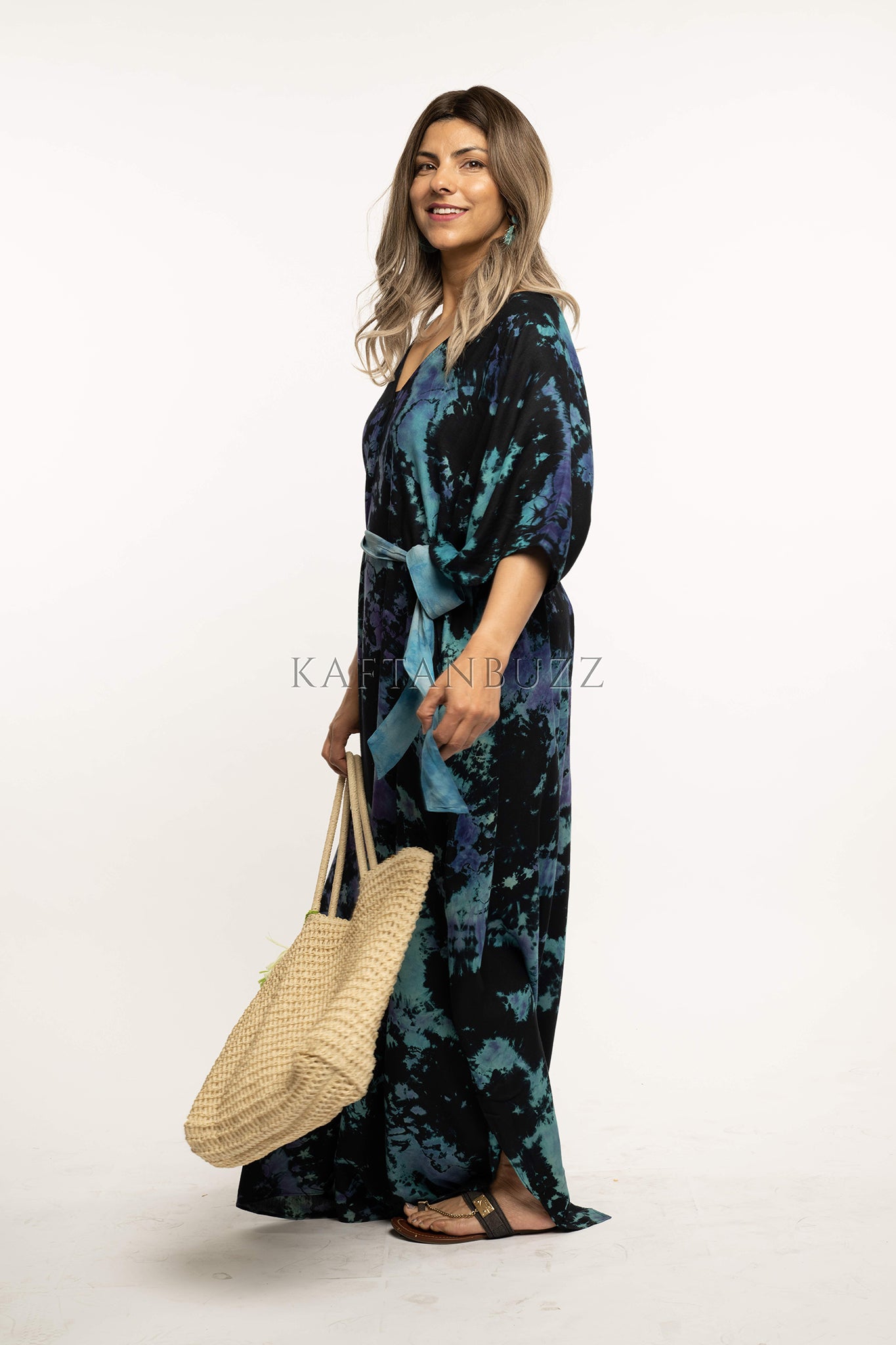 Plus Size Clothing, Tie Dye Kaftans For Women