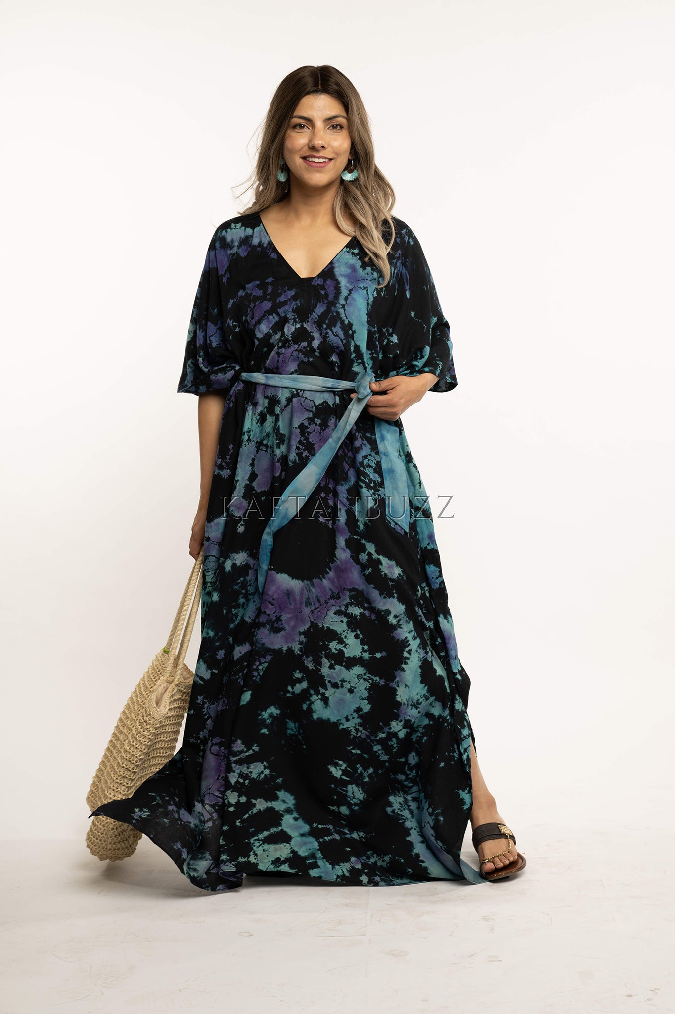 Plus Size Clothing, Tie Dye Kaftans For Women