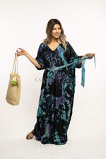 Load image into Gallery viewer, Plus Size Clothing, Tie Dye Kaftans For Women
