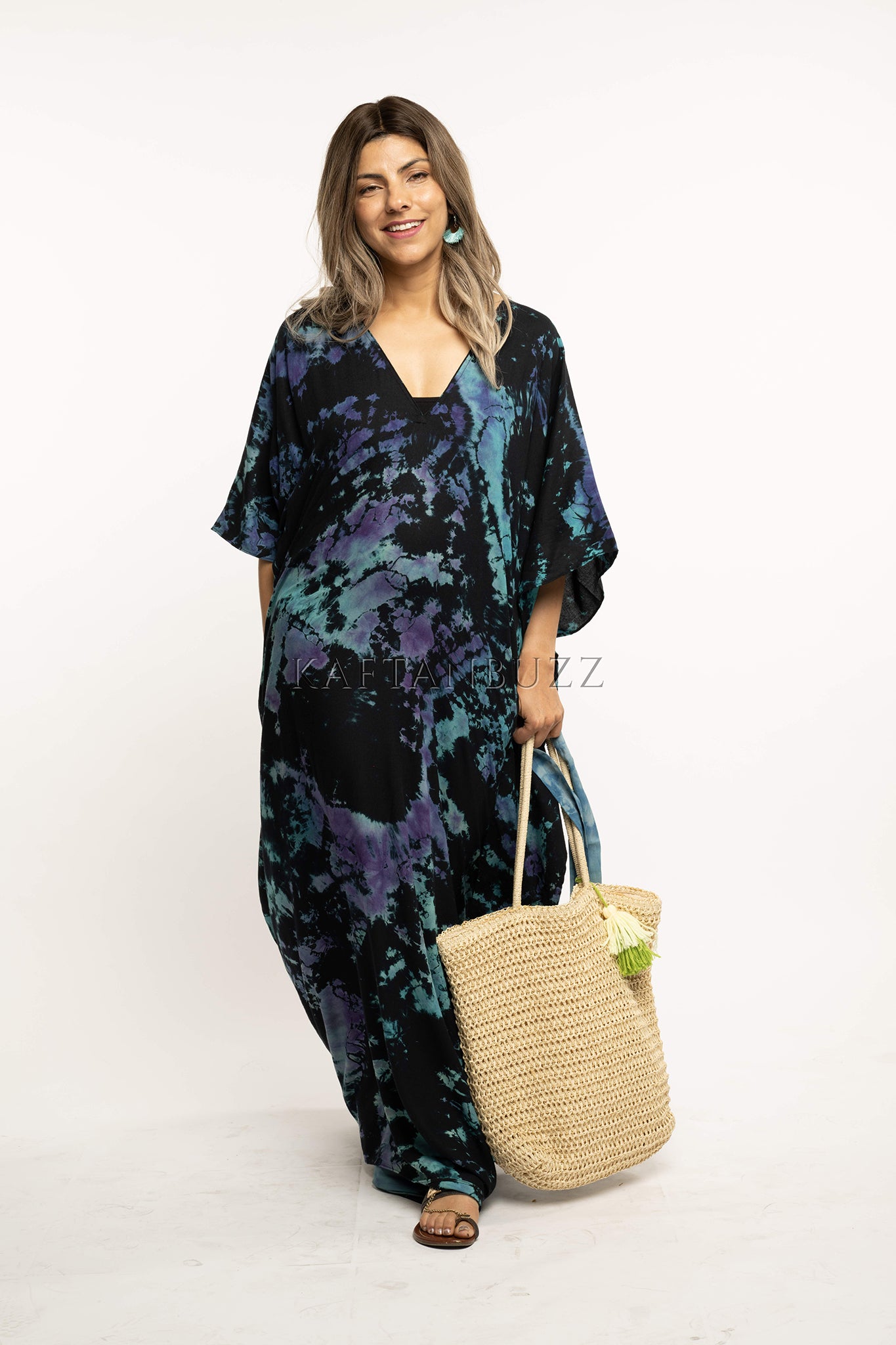 Plus Size Clothing, Tie Dye Kaftans For Women