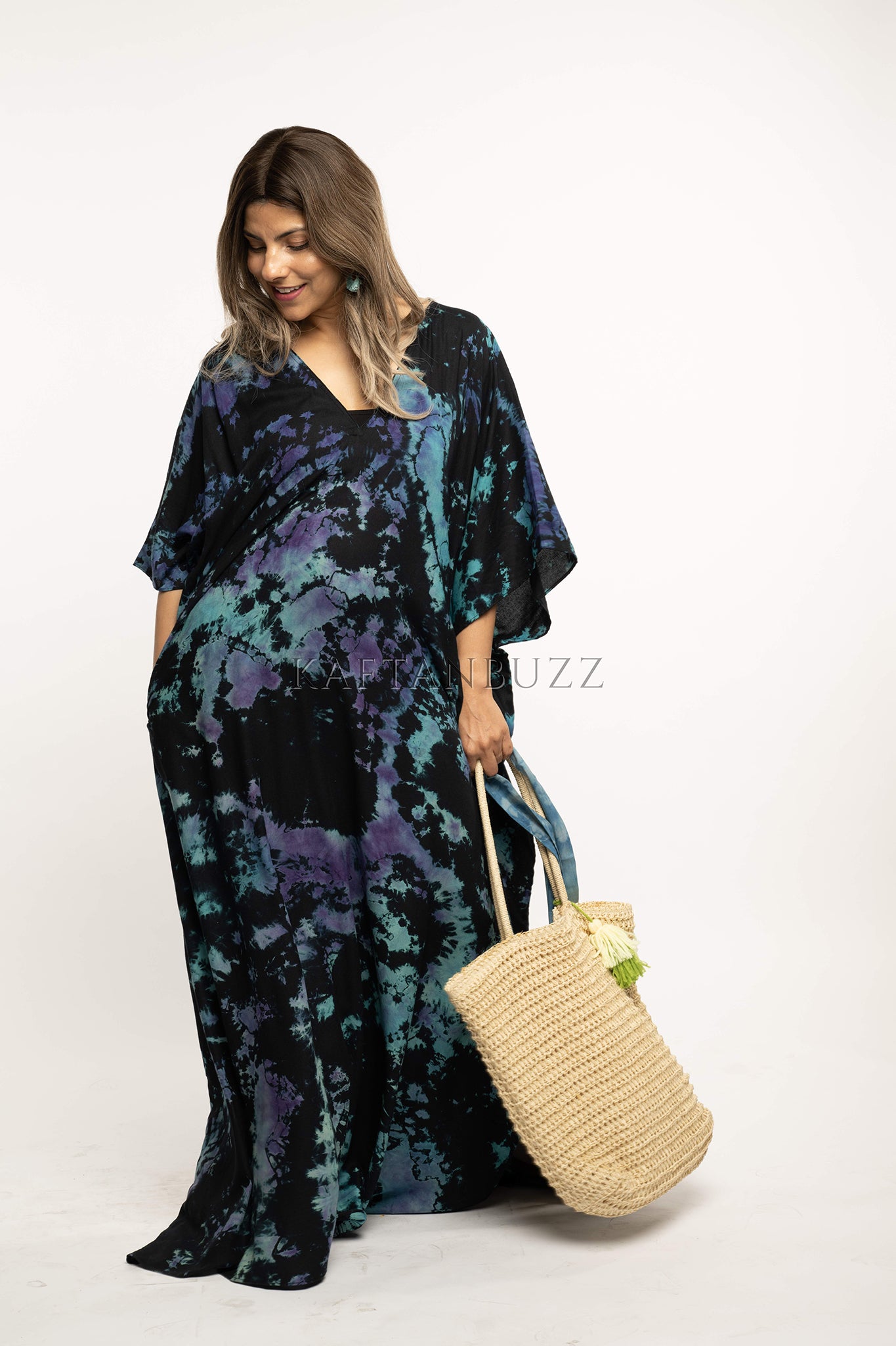 Plus Size Clothing, Tie Dye Kaftans For Women