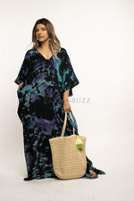 Load image into Gallery viewer, Plus Size Clothing, Tie Dye Kaftans For Women
