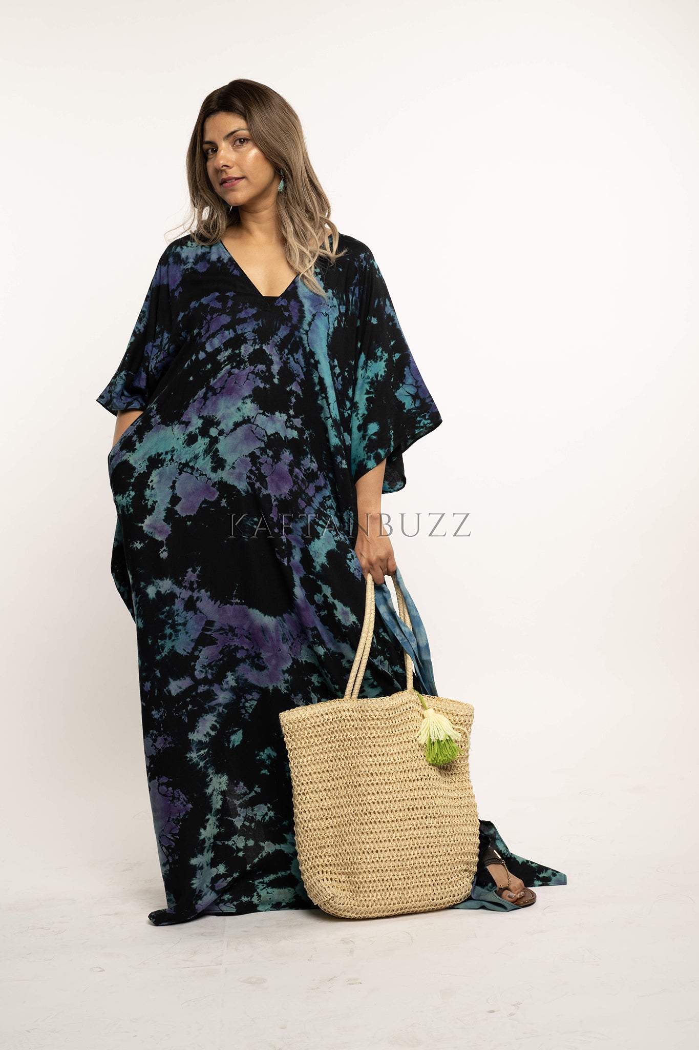 Plus Size Clothing, Tie Dye Kaftans For Women