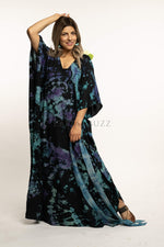 Load image into Gallery viewer, Plus Size Clothing, Tie Dye Kaftans For Women
