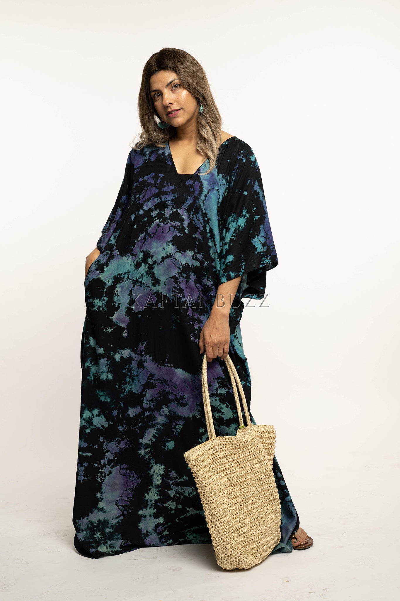 Plus Size Clothing, Tie Dye Kaftans For Women