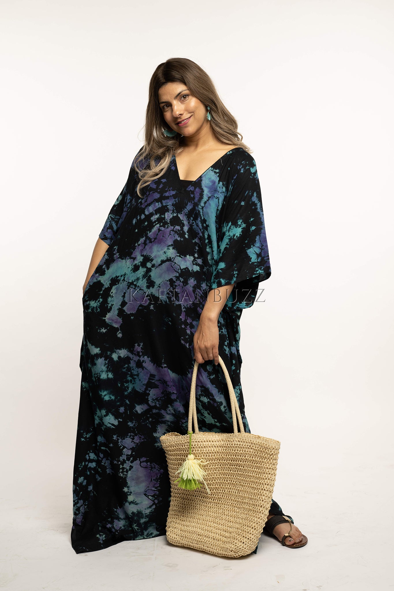 Plus Size Clothing, Tie Dye Kaftans For Women