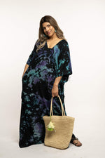 Load image into Gallery viewer, Plus Size Clothing, Tie Dye Kaftans For Women
