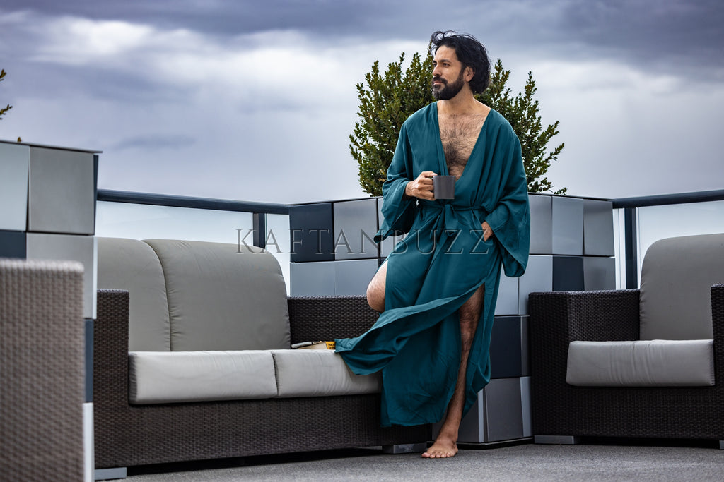 Mens kaftan dressing gown online