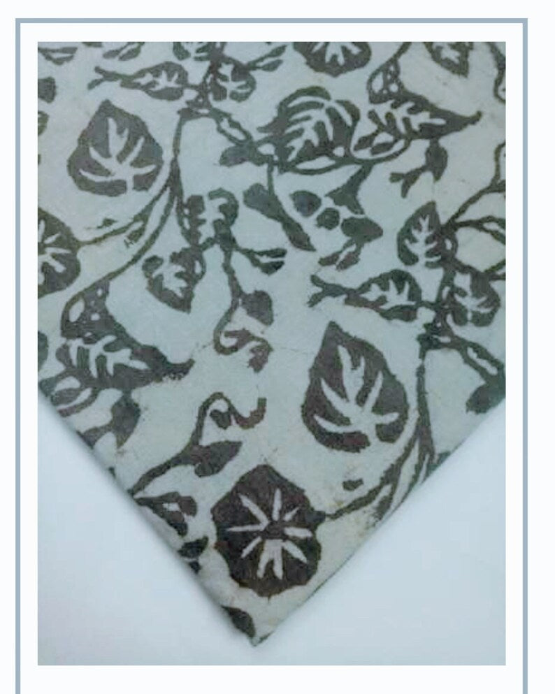 Tropical Leaf Print Maxi Kaftan, Vacation Resort Wear, Loose Cotton Dress