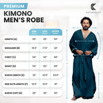 Load image into Gallery viewer, Red Men’s Kimono Robe | Valentine’s Day Gift, Luxury Bathrobe &amp; Loungewear
