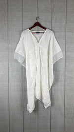 Load image into Gallery viewer, Cotton Caftan Dress | Plus Size Indian Floral Handmade Kaftan
