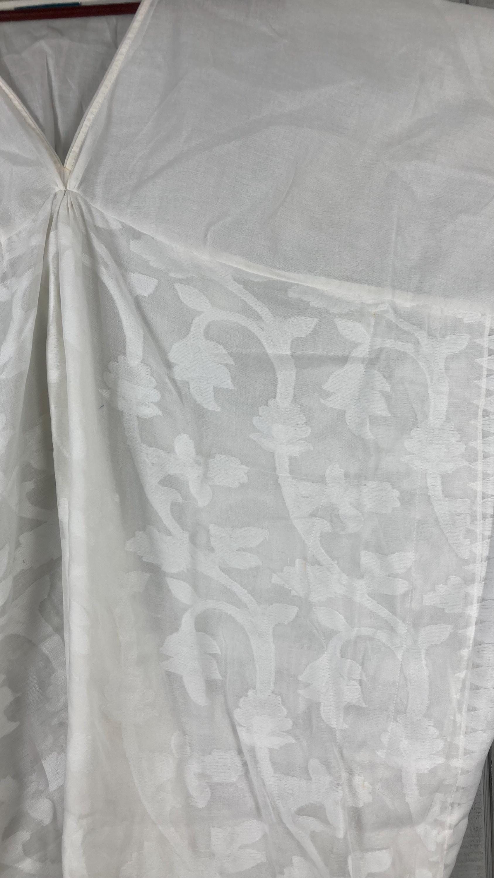 Cotton Caftan Dress | Plus Size Indian Floral Handmade Kaftan