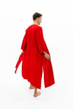 Load image into Gallery viewer, Men&#39;s robe in red
