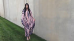 Load and play video in Gallery viewer, Kaftan For Women, Maternity Dress, Tie Dyed Caftan, Plus Size Caftan Dress
