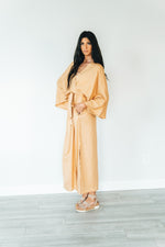 Load image into Gallery viewer, Long kimono robe for women

