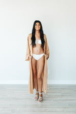 Load image into Gallery viewer, Long kimono robe for women
