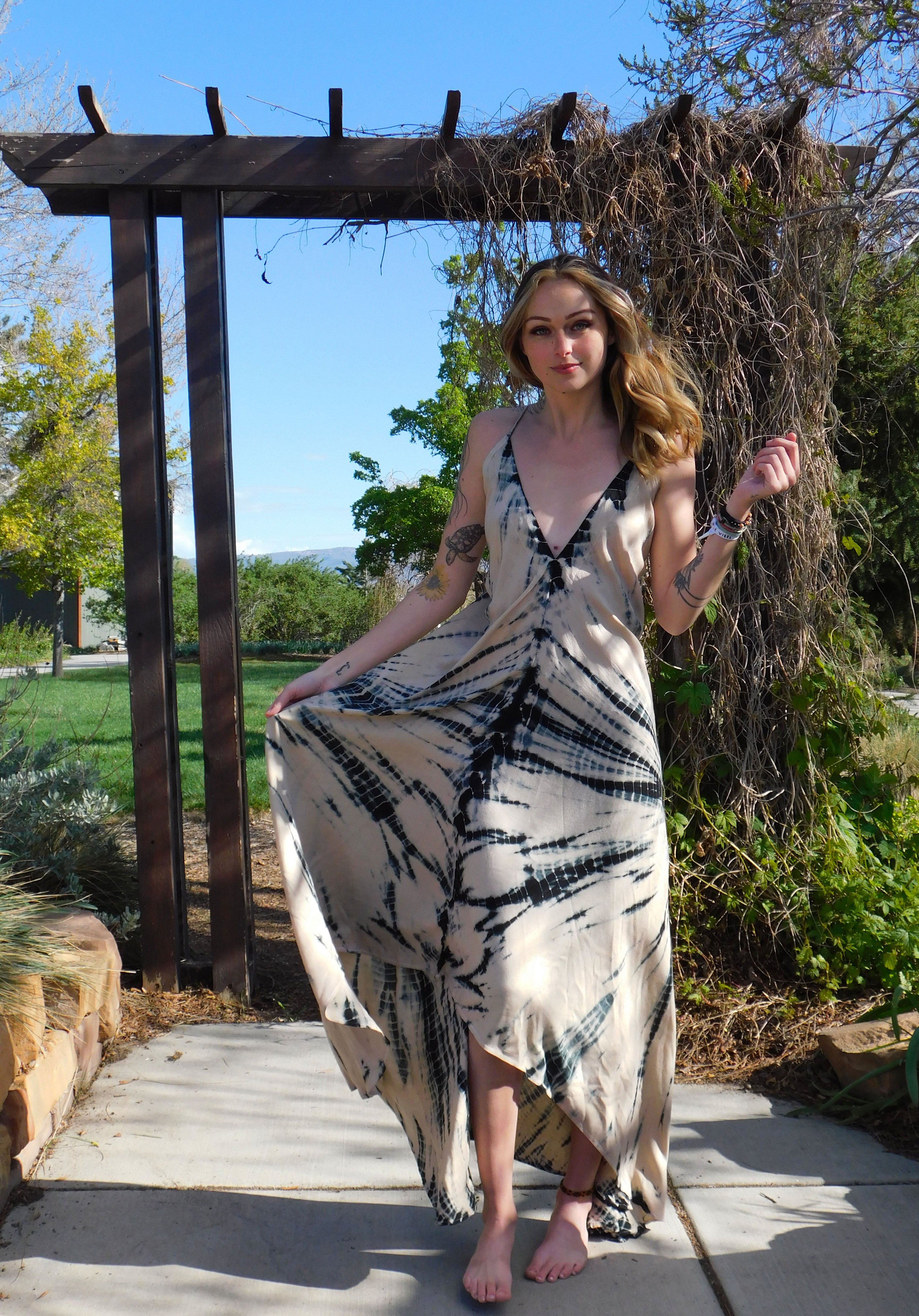 Summer Beach Dress, Vacation Dress, Resort Wear, Bohemian dress