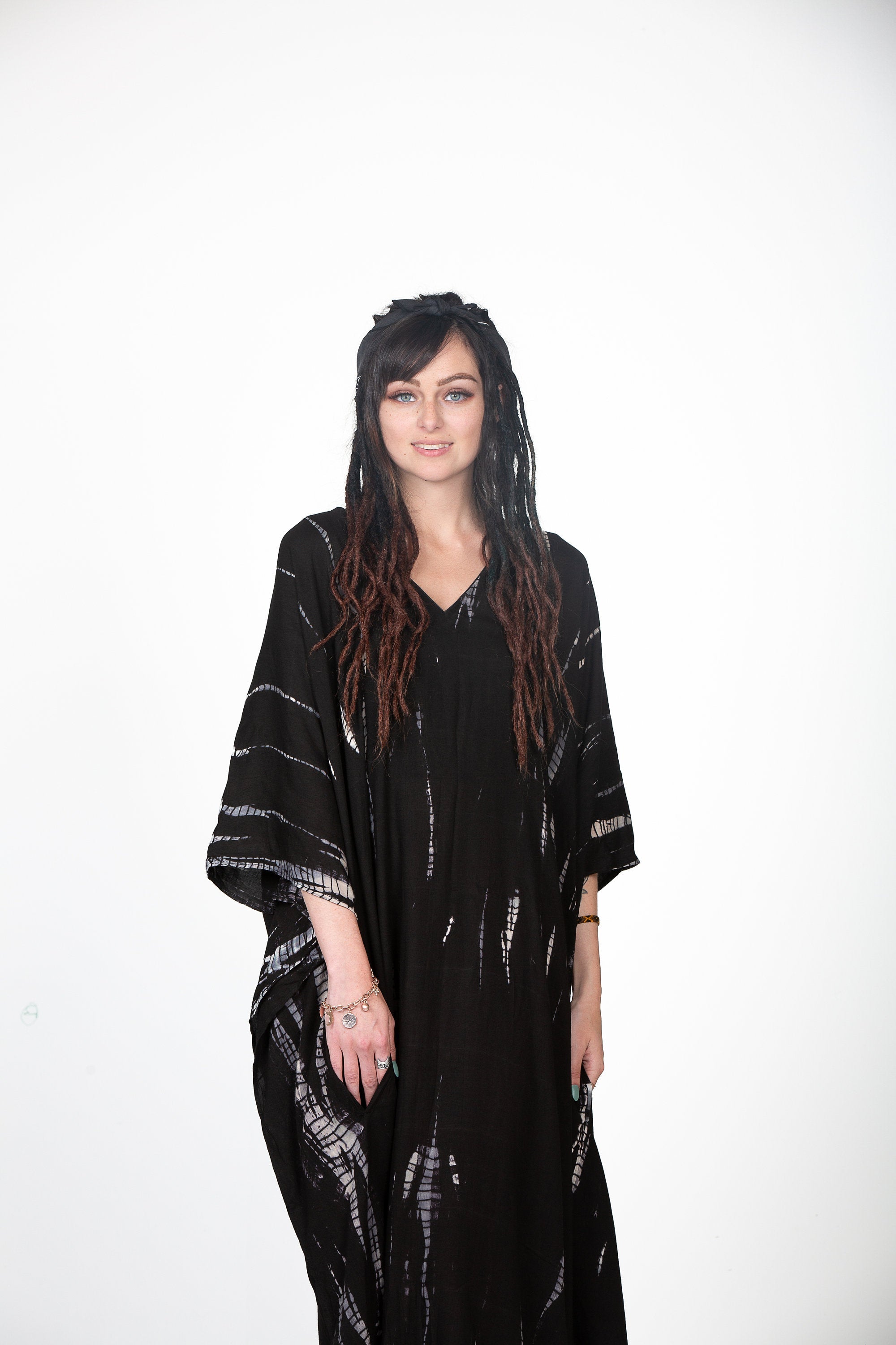 Black Kaftan Dress for women