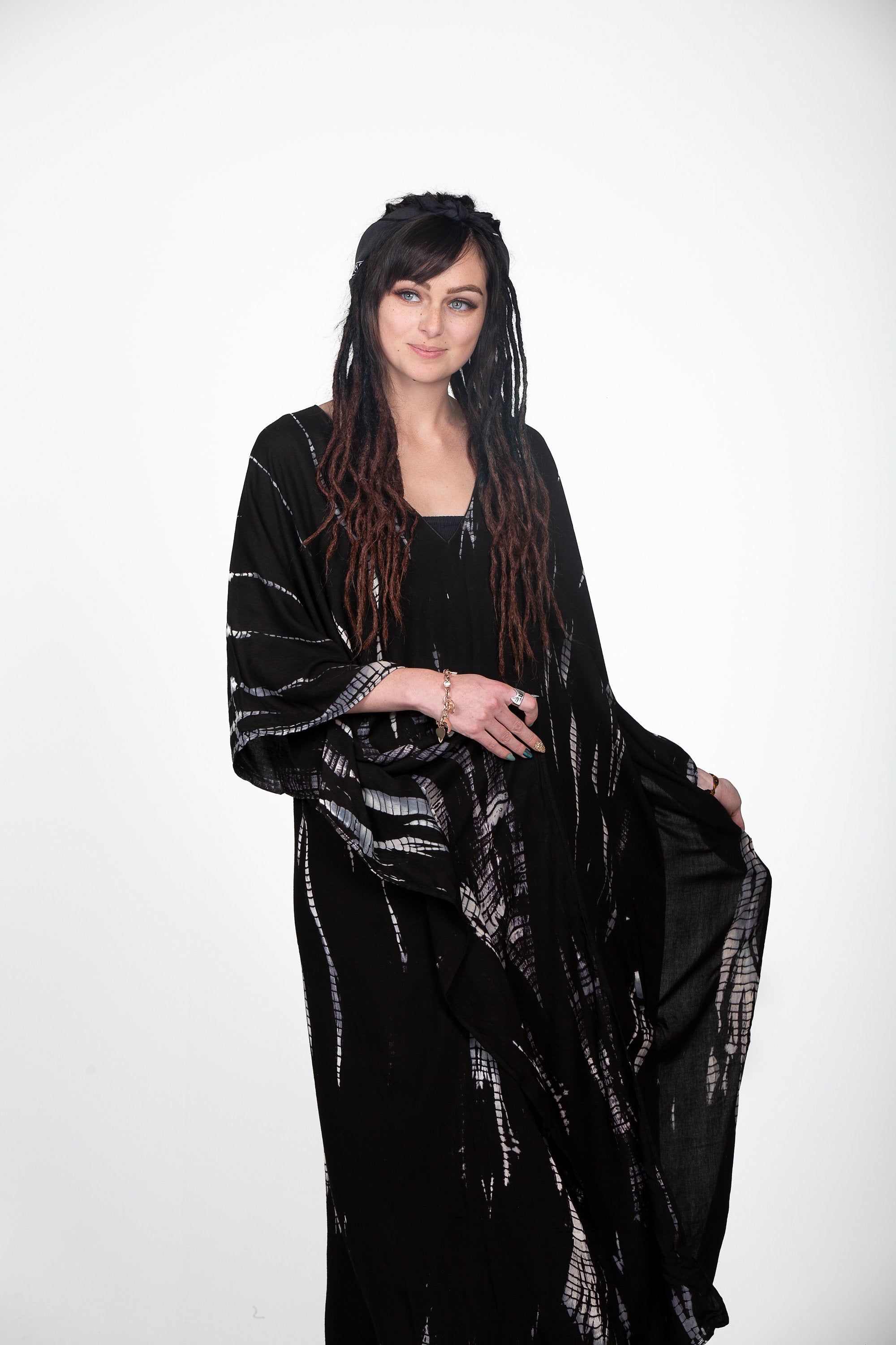 Black Kaftan Dress for women