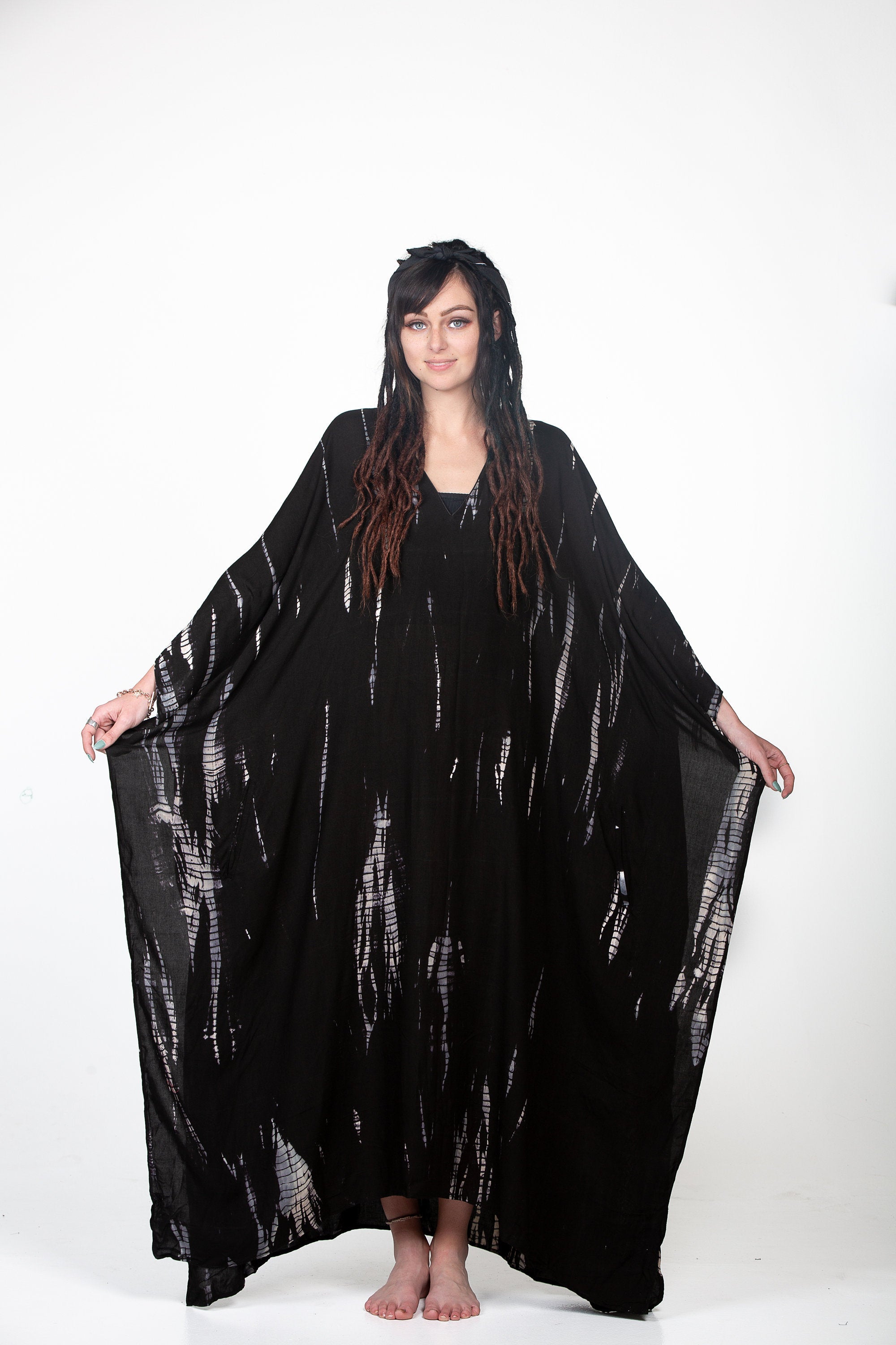 Black Kaftan Dress for women