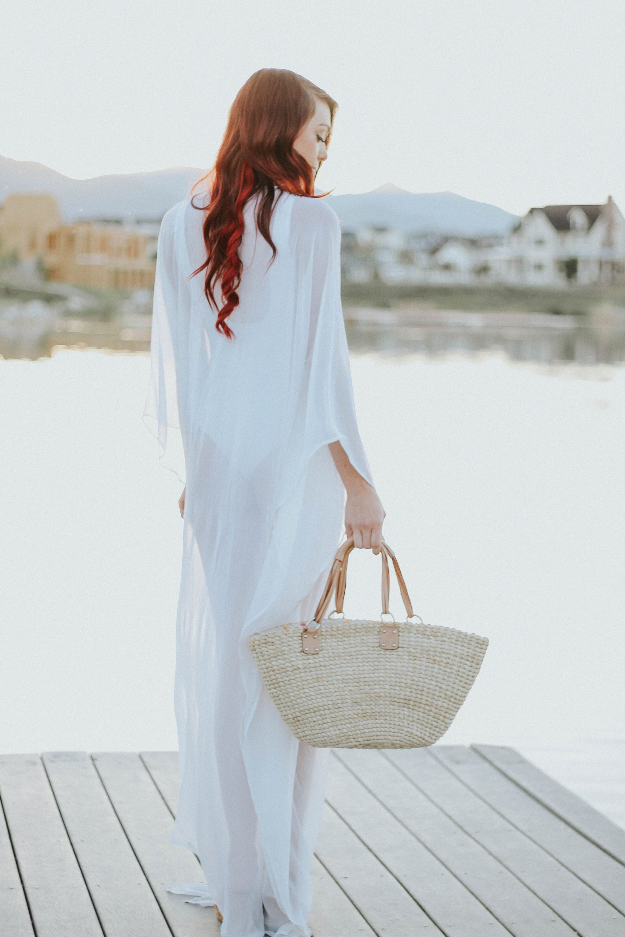 Embellished Kaftan Dress, White Kaftan For Women, Boho Wedding Dress, Beach Bridal Dress