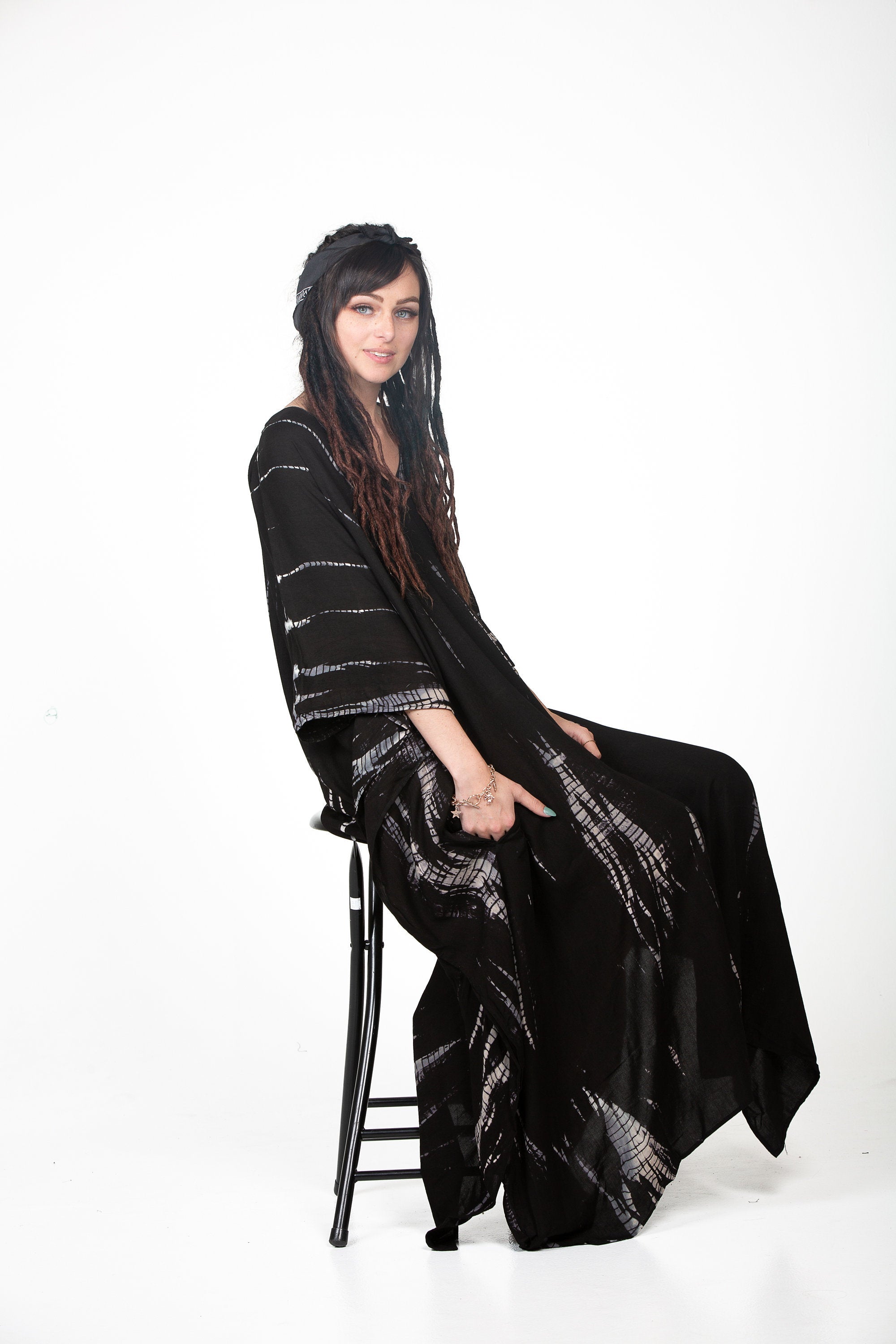Black Kaftan Dress for women