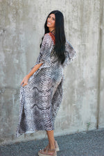 Load image into Gallery viewer, Snakeskin Print Dress for women
