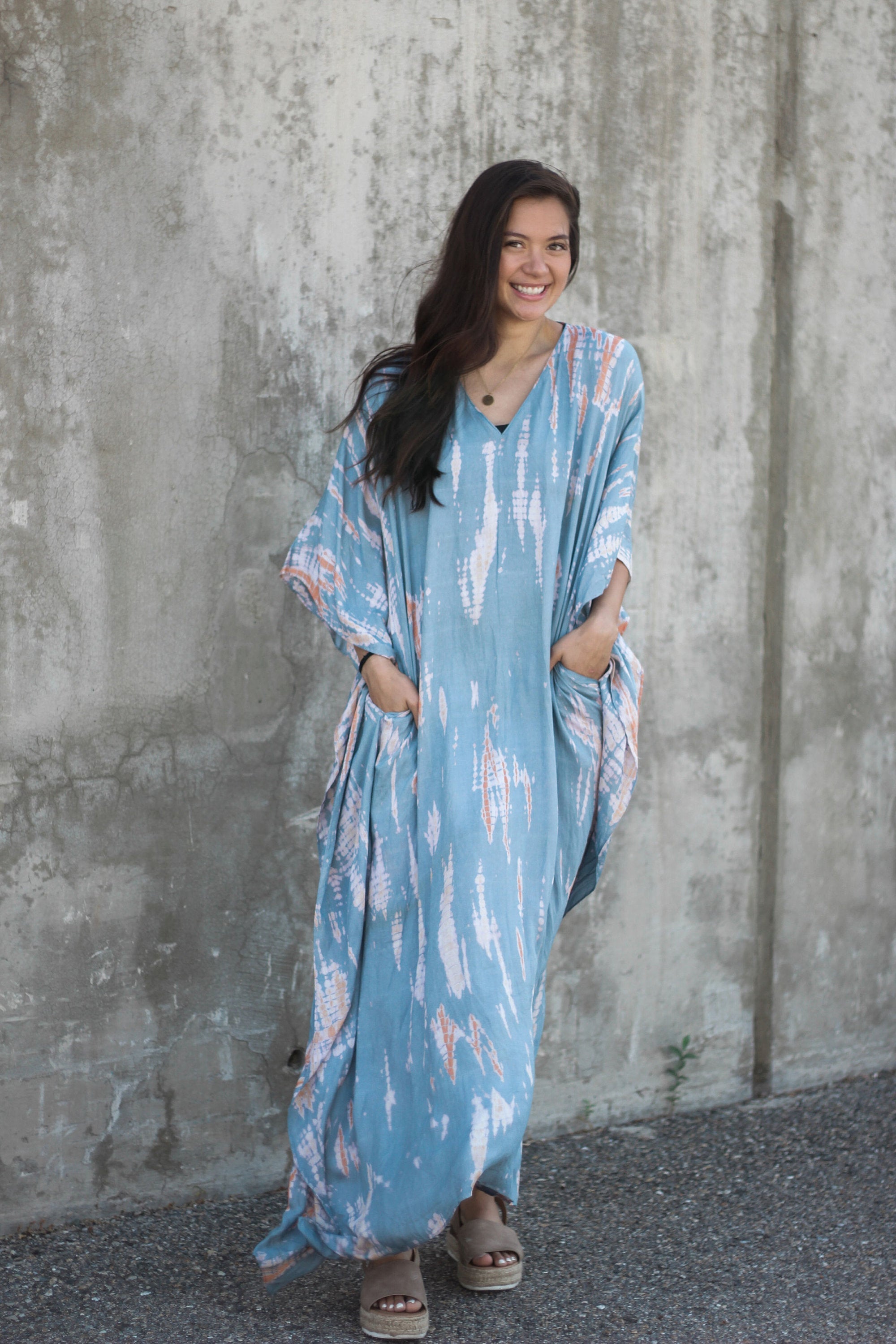 Tie Dyed Kaftan