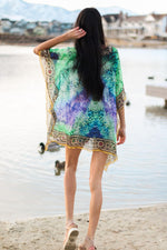 Load image into Gallery viewer, Tunic Dress, Beach Cover Up, Summer Kaftan, Loose Tunic Kaftan
