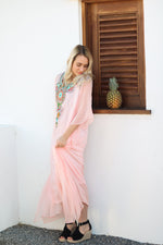 Load image into Gallery viewer, Women Maxi Dress, Moroccan Kaftan, Kaftan For Women, Embroidered Dress
