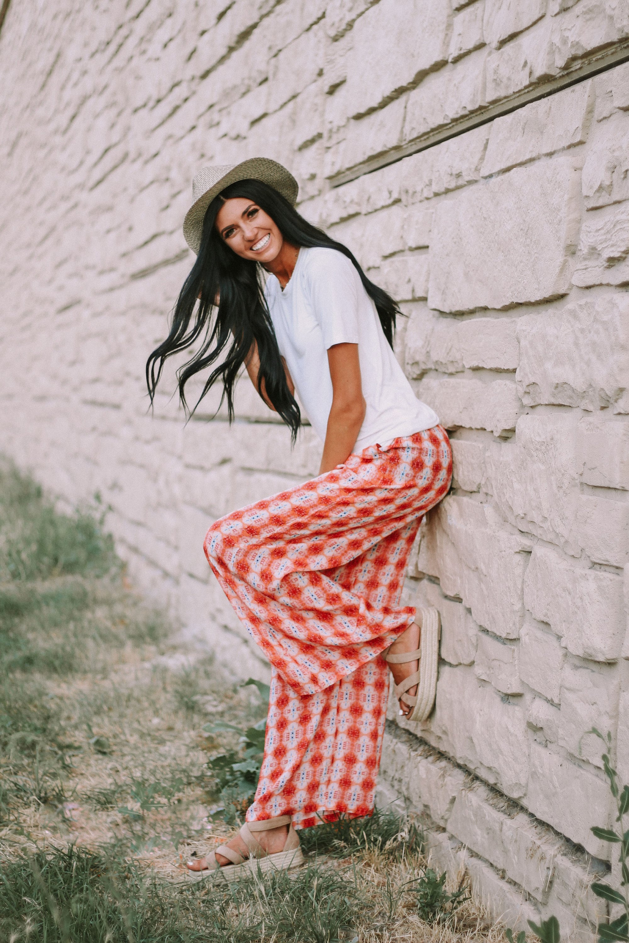 Women'S Palazzo Pants, Wide Leg Pants, Silk Boho Pants, Loose Fitting Pants