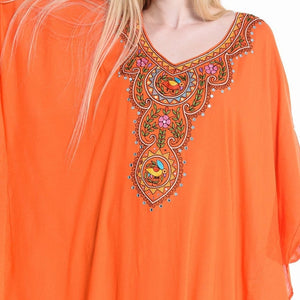 Indian Kaftan Dress, Plus Size Kaftan Dress, Maternity Kaftan For Women, Cotton Maxi Dress