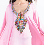 Load image into Gallery viewer, Indian Kaftan Dress, Plus Size Kaftan Dress, Maternity Kaftan For Women, Cotton Maxi Dress
