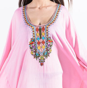 Indian Kaftan Dress, Plus Size Kaftan Dress, Maternity Kaftan For Women, Cotton Maxi Dress