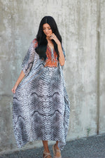 Load image into Gallery viewer, Snakeskin Print Dress for women
