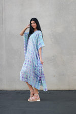 Load image into Gallery viewer, Women Loungewear Caftan, Maxi Tie Dye Dress, Plus Size Kaftan Dress,Kaftan For Women
