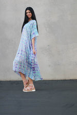 Load image into Gallery viewer, Women Loungewear Caftan, Maxi Tie Dye Dress, Plus Size Kaftan Dress,Kaftan For Women
