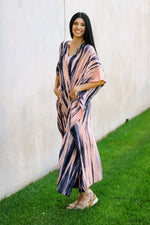 Load image into Gallery viewer, Kaftan For Women, Maternity Dress, Tie Dyed Caftan, Plus Size Caftan Dress
