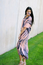 Load image into Gallery viewer, Kaftan For Women, Maternity Dress, Tie Dyed Caftan, Plus Size Caftan Dress
