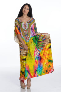 Maxi Kaftan Dress, Plus Size Kaftan Dress, Kaftan For Women, Mexican Kaftan Dress