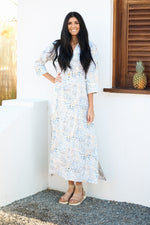 Load image into Gallery viewer, Linen Maxi Dress, Lounge Linen Kaftan, Boho Maxi Kaftan, Caftan For Women
