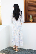 Load image into Gallery viewer, Linen Maxi Dress, Lounge Linen Kaftan, Boho Maxi Kaftan, Caftan For Women
