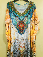 Load image into Gallery viewer, Embellished Caftan Dress  for women
