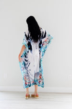 Load image into Gallery viewer, Tribal Kaftan Dress, Plus Size Kaftan Dress, Embellished Kaftan, Oriental Caftan
