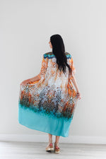 Load image into Gallery viewer, Embellished Caftan Dress  for women
