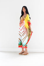 Load image into Gallery viewer, Traditional Kaftan Dress, Tribal Kaftan, Gypsy Caftan Dress, African Kaftan Dress
