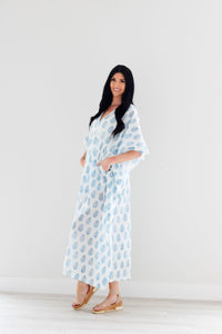 Loose Cotton Dress, Kaftan For Women, Plus Size Caftan Dress, Women Loungewear