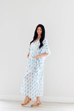 Load image into Gallery viewer, Loose Cotton Dress, Kaftan For Women, Plus Size Caftan Dress, Women Loungewear
